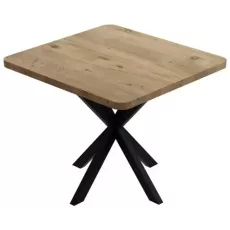 Стол обеденный Prestige Star Leg 70/70x75, Pine/Black Стол обеденный Prestige Star Leg 70/70x75, Pine/Black