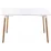 Masă pentru bucătărie Sunrise T-03, 120x80 cm, White/Beech