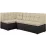 Кухонный уголок Modern Como 2207/2230 ,Beige/Black