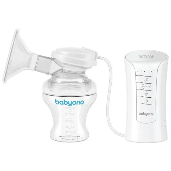 Pompa electrică pentru sân BabyOno NATURAL NURSING 3 în 1