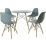 Set de sufragerie Marcel Prod DA151GREYDA232GREY 1+4, Grey/Natural