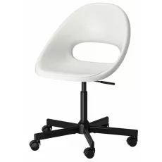 Fotoliu de birou Ikea Loberget/Malskar, Alb/Negru Fotoliu de birou Ikea Loberget/Malskar, Alb/Negru