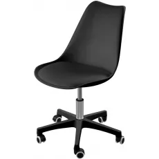 Fotoliu de birou Sunrise C-30A PP, Black Fotoliu de birou Sunrise C-30A PP, Black