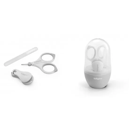 Set manichiură pentru copii BabyOno 0398/03 Gray