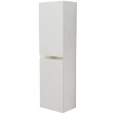 Penal Haaus Zed 2Д (29 cm) suspendat, White Gloss/White Penal Haaus Zed 2Д (29 cm) suspendat, White Gloss/White