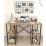 Стол письменный Bofigo 4 полки, 120x60 см, Pine/Black