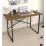 Masa de birou Fabulous 60x120, Walnut/Black