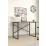 Masa de birou Fabulous 60x120, Walnut/Black