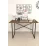Masa de birou Fabulous 60x120, Walnut/Black