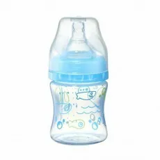 Бутылочка антиколиковая BabyOno Blue (120 мл)