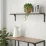 Полка Ikea Fjallbo (1010 мм) 804.212.47, Черный