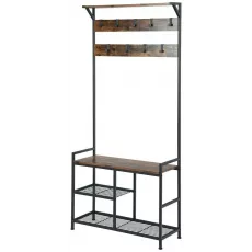 Antreu Costway JV10961CF (84 cm), Brown/Black Antreu Costway JV10961CF (84 cm), Brown/Black