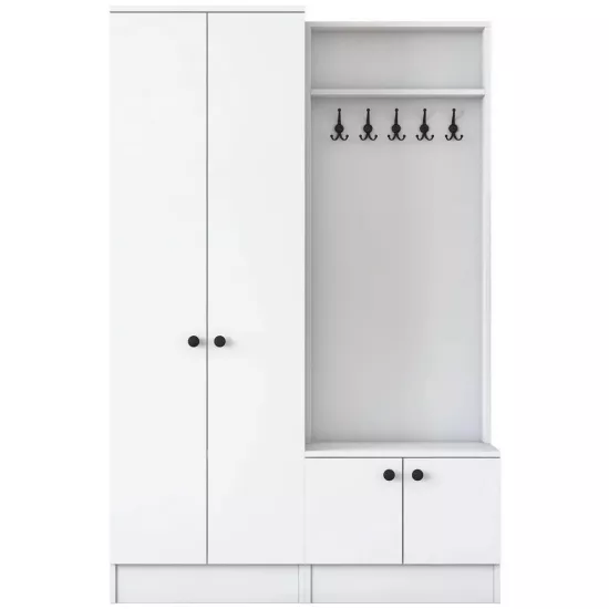 Antreu Mirage Meble P6/M11 polite (120 cm), White