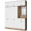 Antreu Mirage Meble EA142 (178 cm), Walnut/White