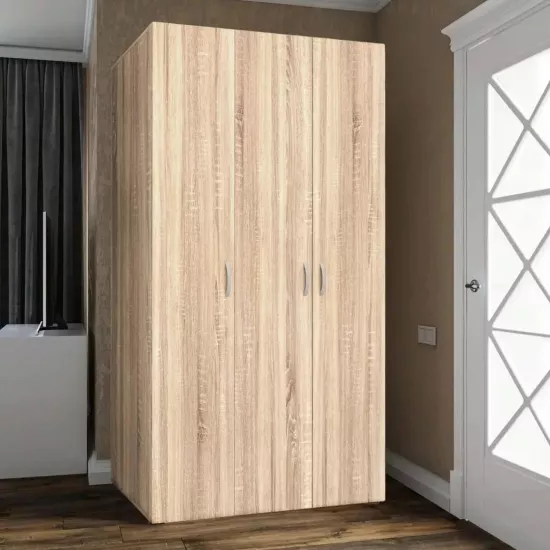 Dulap Haaus Nero 3Д (120x52x200 cm), Sonoma Oak