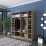Dulap Mirage Meble BA114 S 6D (180x47,3x190,8 cm), Walnut/White
