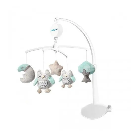 Carousel pentru pÄ?tuÅ£ur BabyOno Owl Sofia 0443