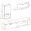 Living ASM Maze II ZWT MZ2 (200 cm), Black Matt/Wotan Oak