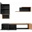 Living ASM Maze II ZWT MZ2 (200 cm), Black Matt/Wotan Oak