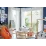 Măsuță pentru copii Ikea Flisat cu inaltime reglabila si inclinare tabla, Natural/Alb