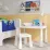 Măsuță pentru copii Ikea Mammut 77x55, 503.651.77 Alb