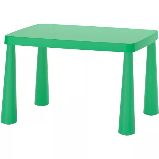 Măsuță pentru copii Ikea Mammut 77x55, 505.819.92 Verde deschis