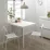 Scaun Ikea Adde 102.191.78, Alb