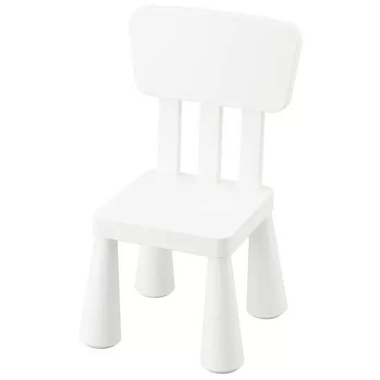 Стул детский Ikea Mammut 403.653.71 Белый