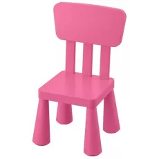 Стул детский Ikea Mammut 803.823.21 Розовый