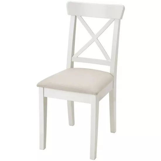 Scaun Ikea Ingolf/Hallarp 504.730.73, Alb/Bej