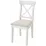 Scaun Ikea Ingolf/Hallarp 504.730.73, Alb/Bej