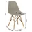 Стул Mobhaus Cinkla 3 New, Warm Gray/Beech