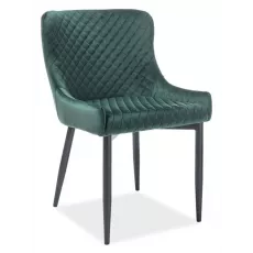 Scaun Signal Colin B Velvet, Green/Black