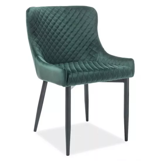 Стул Signal Colin B Velvet, Green/Black