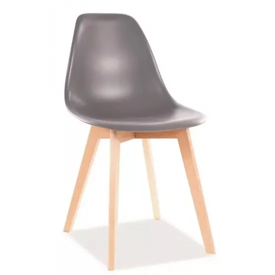 Scaun Signal Moris, Beech/Gray