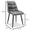 Scaun Signal Chic Matt Velvet, Black/Gray
