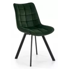 Scaun Halmar K332, Black/Green Dark