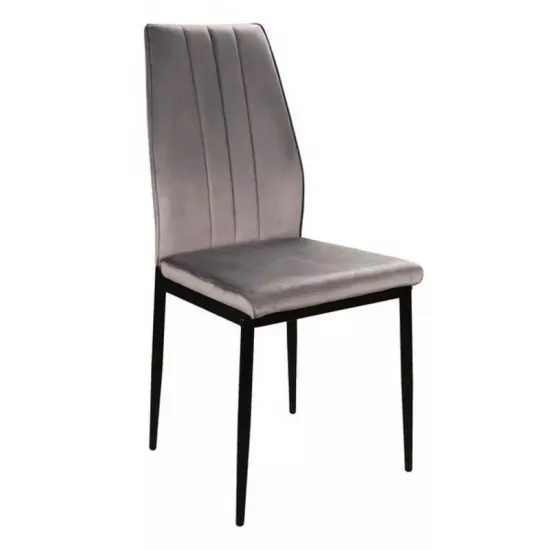 Scaun Signal Atom Velvet, sur/negru