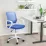 Кресло офисное Akord FD-6, White/Blue