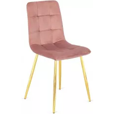 Scaun Mebel Elite York, Pink/Golden