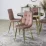 Стул Mebel Elite York, Pink/Golden