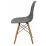 Scaun Chomik FAT7820, Grey/Oak
