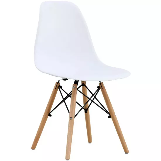 Scaun Sunrise C-01, White/Beech