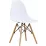 Scaun Sunrise C-01, White/Beech