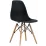 Scaun Sunrise C-01, Black/Beech