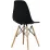 Scaun Sunrise C-01, Black/Beech