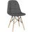 Scaun Sunrise C-24 PU, Gray/Beech