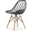 Стул Sunrise C-73 PP, Black/Beech