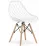 Scaun Sunrise C-73 PP, White/Beech