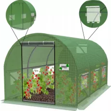 Садовая теплица GardenLine TUN5207 3x2x2m, 140 g/m3, Ø 19 mm, толщина 0.6 mm